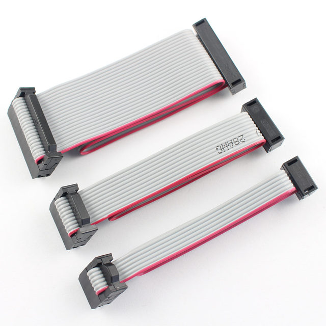 2pcs 2.54mm Pitch IDC FC Female To FD Male Connector 6/8/10
