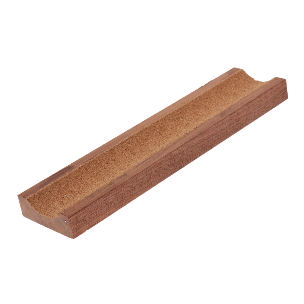 Tooyful Exquisite Solid Wood Semicircular Guitar Bass Neck Rest Caul Fretboard Support Luthier Tool