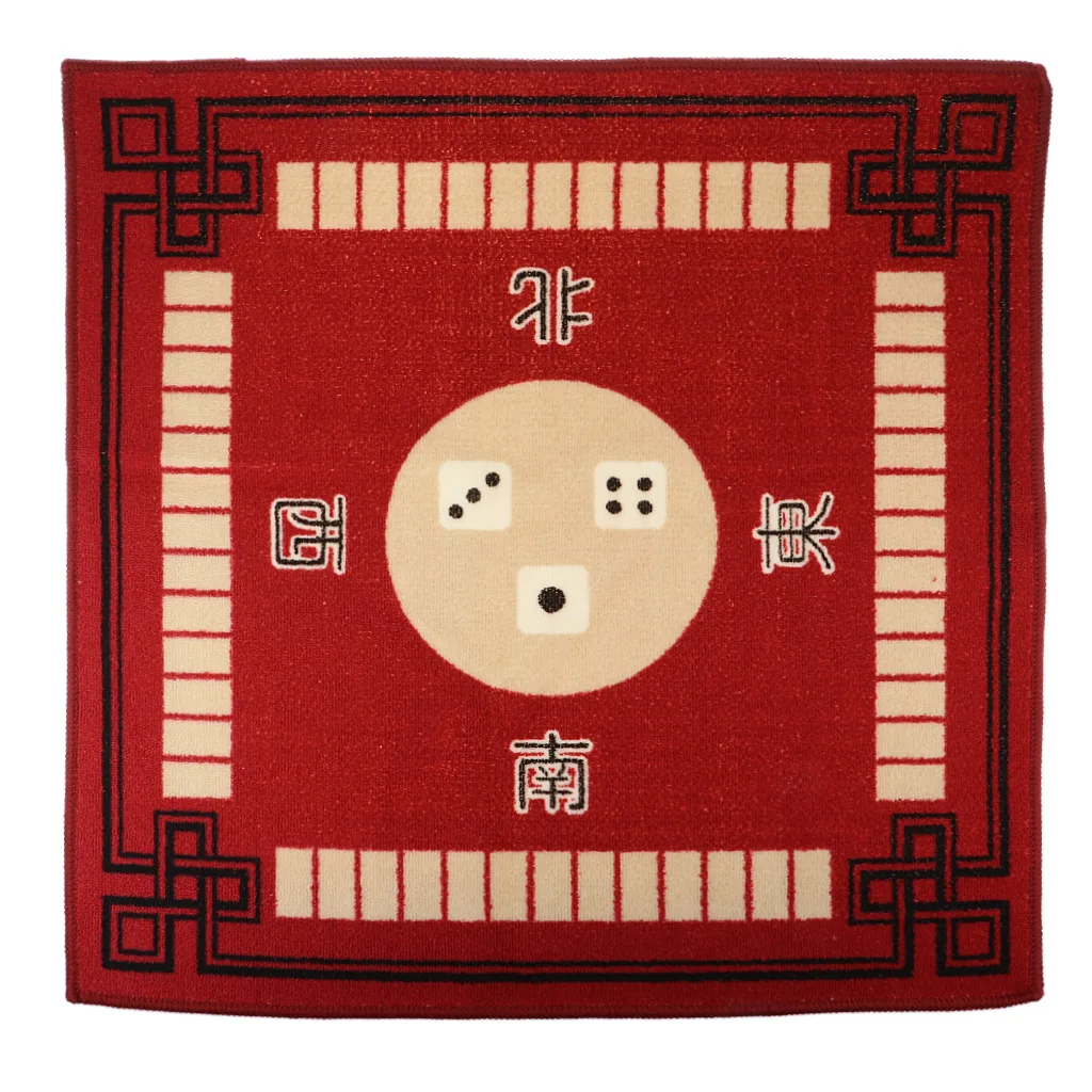 1Pc Silence Table Cover Mahjong Anti-slide Mat 79cm For Board Game Card Game