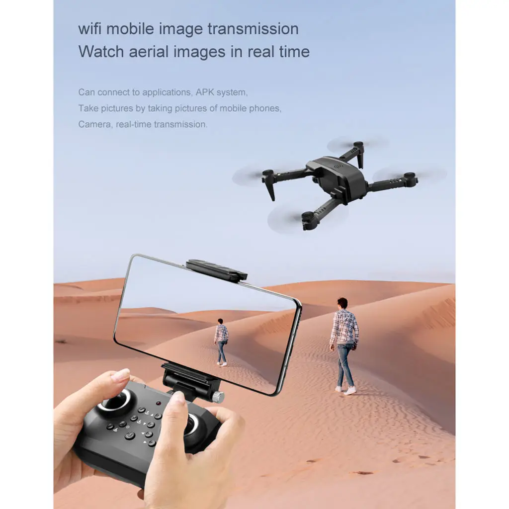 LS-XT6 Mini Drones Foldable Drone with 4K/1080P Wide-Angle HD Camera WiFi FPV Altitude Hold Drone RC Quadcopter Boy Teen RC Dron