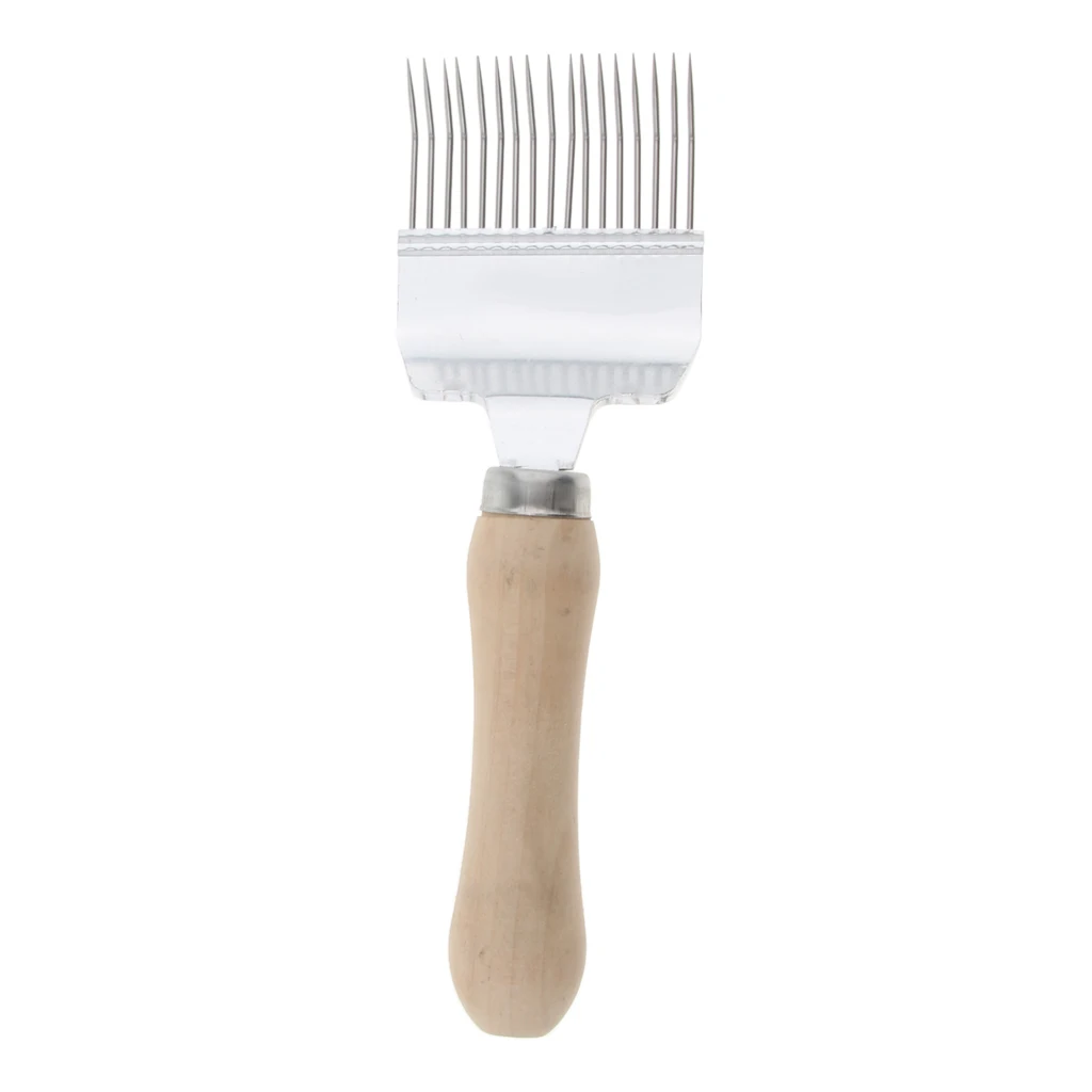 Bee Keeping Beekeeping Honey Comb Scraper Stainless Steel Tooth Fork