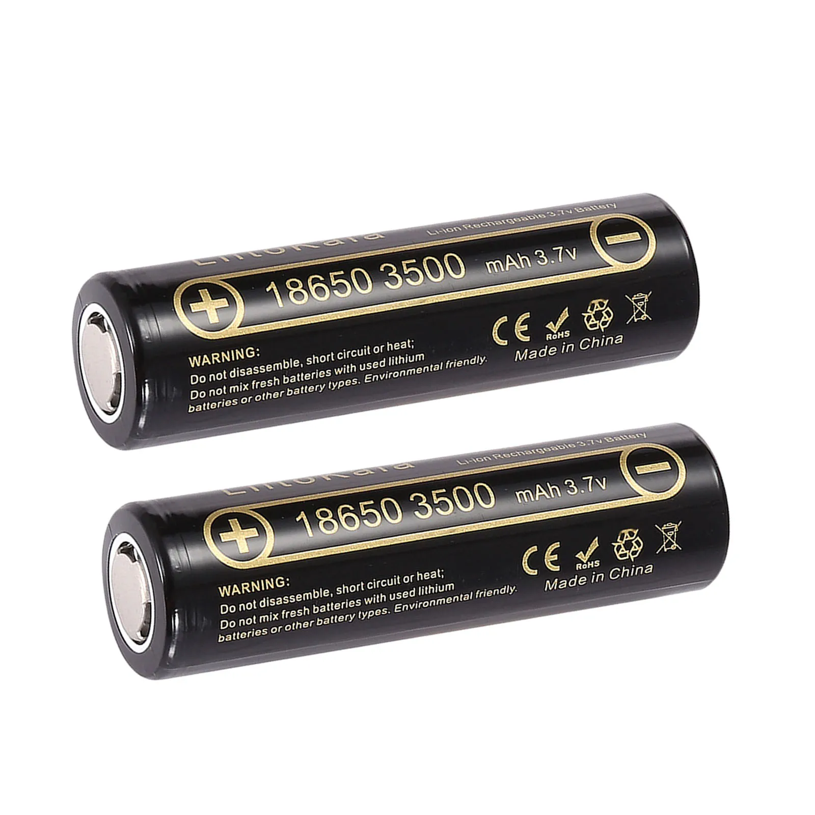 3500mAh 18650 Lithium Li-ion Battery Replacement High Discharge High Current