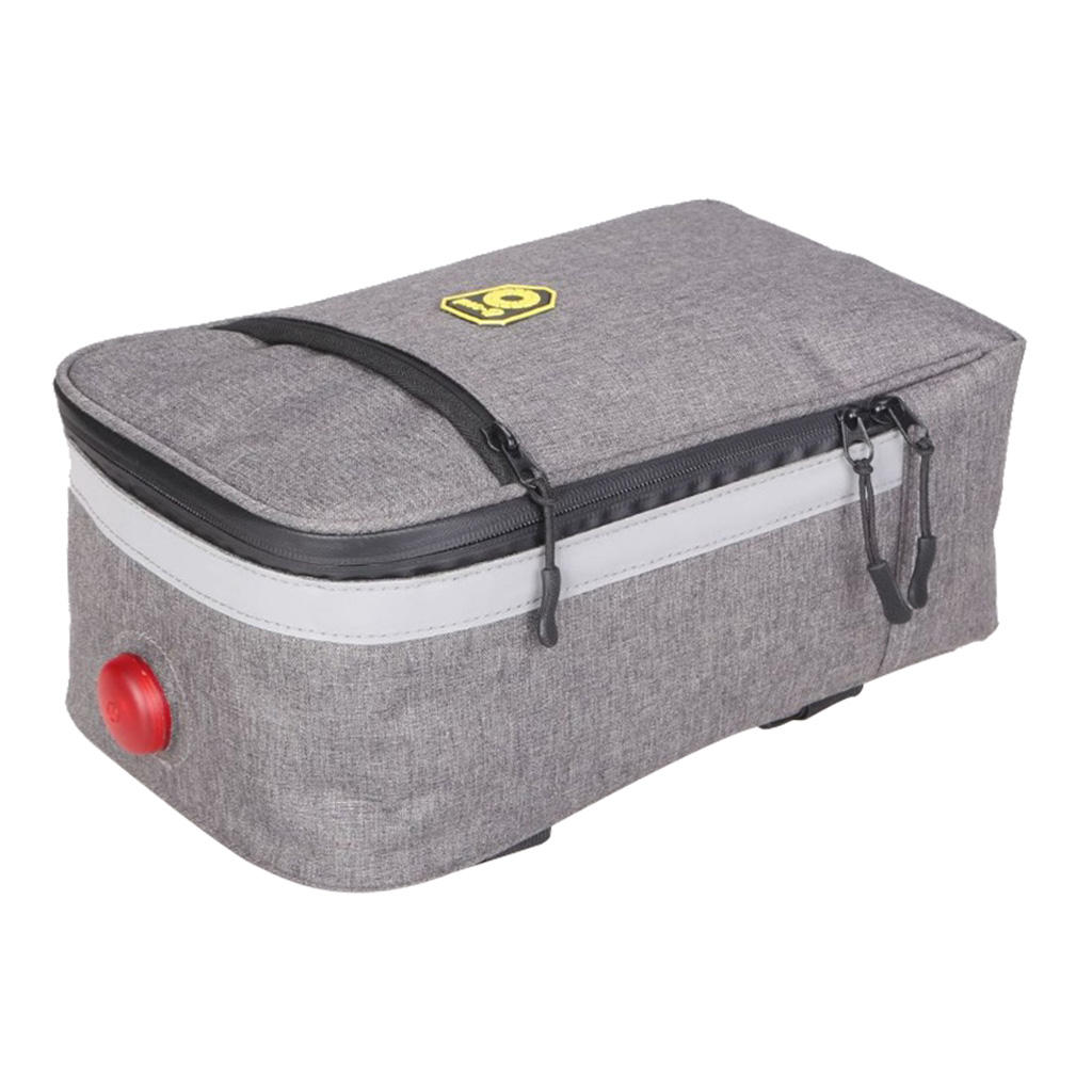 Cycling Bike Trunk Pouch Bag  Rear Rack Seat Tail Top Storage Pannier