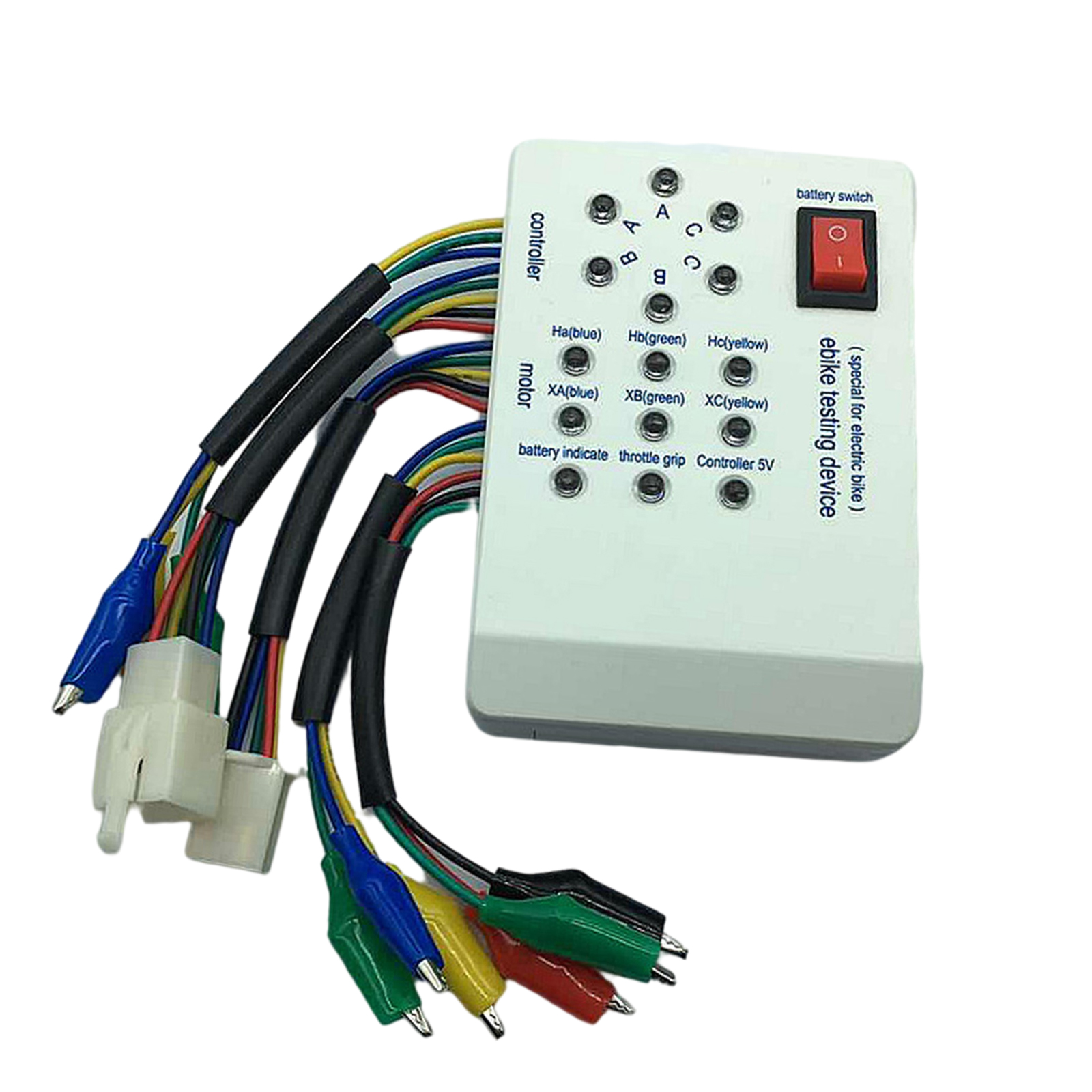 Electro Car Scooter Brushless Motor Controller Tester Brushless Motor Tester Portable Vehicle Detector for Motor Controller