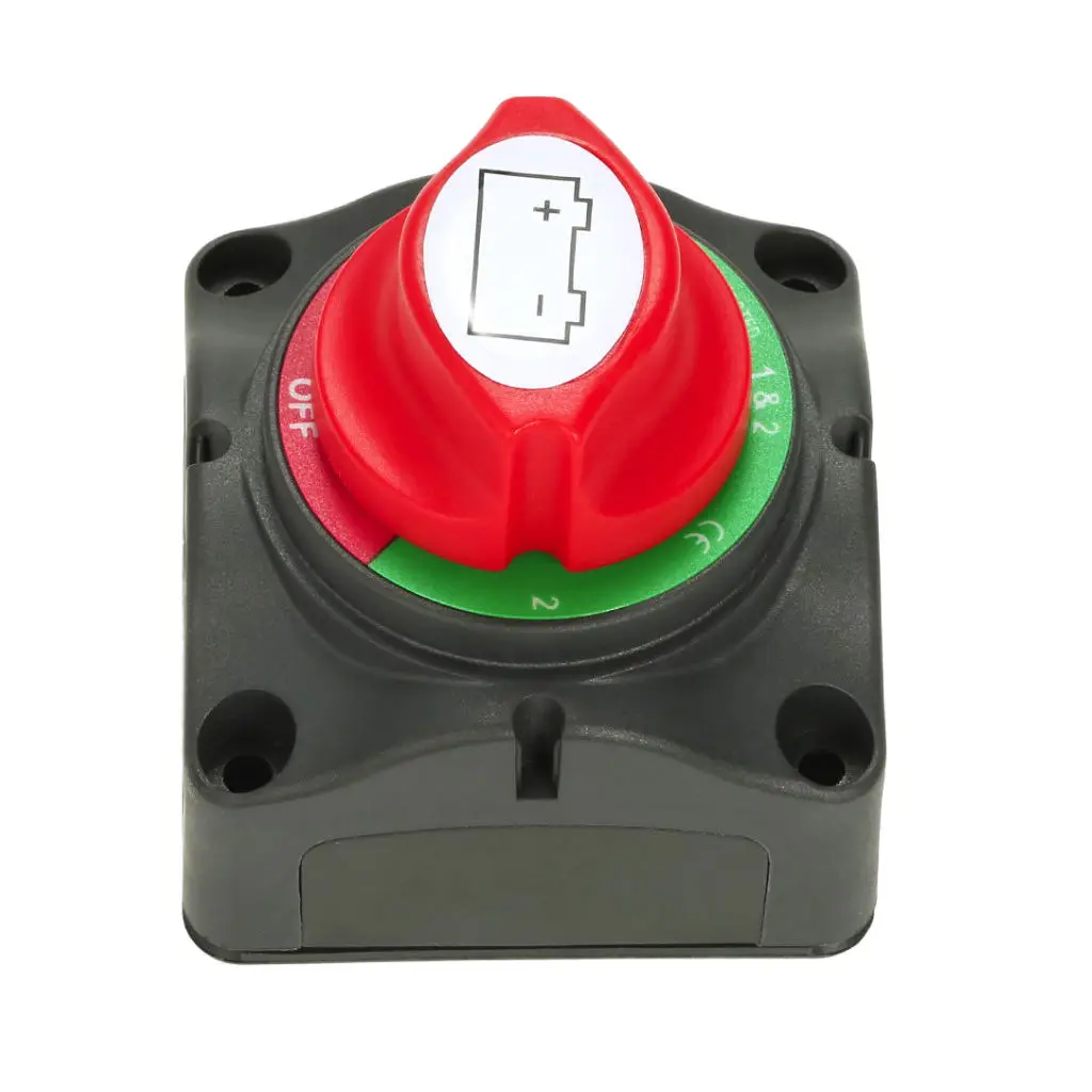 1000A Automatic Battery Main Disconnect Rotary Cut Isolator Switch Car Boat