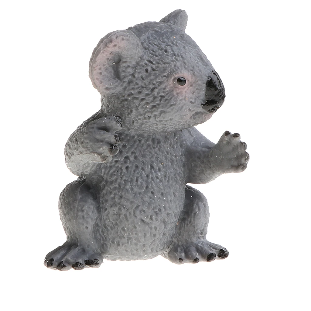 Cute Realistic Koala Bear Model Animal Figure Nature Toy Home Room Ornament
