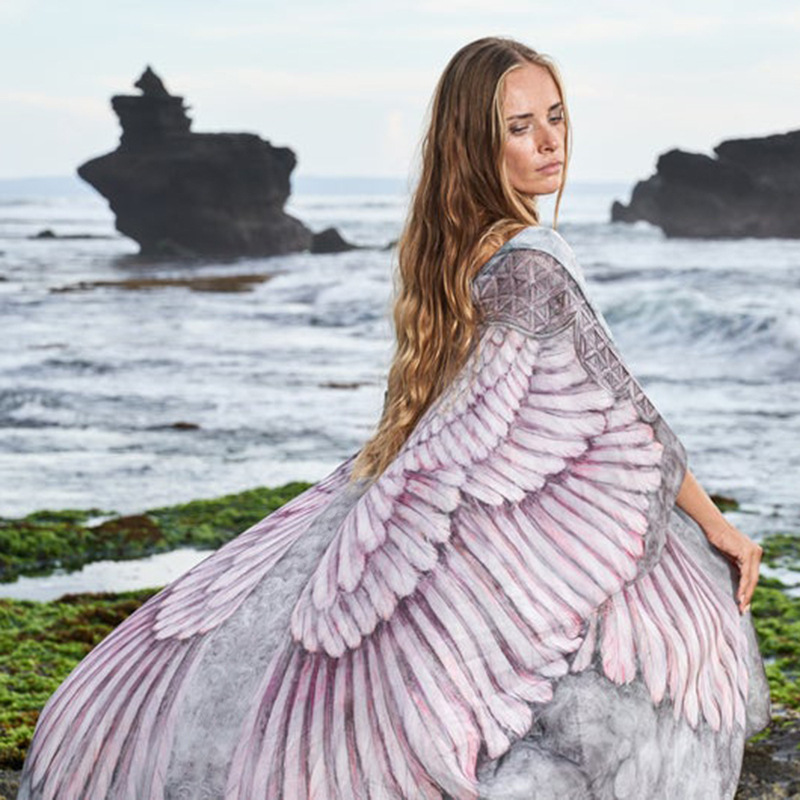 capa de biquíni boho de novo vestido de praia roupa de praia