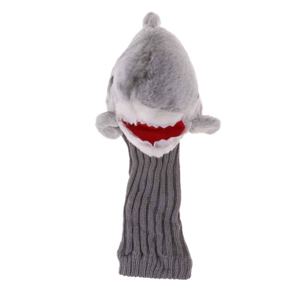 MagiDeal Knit Funny Shark Golf Driver Wood Head Cover Protector Headcover Replacement MagiDeal Knit Funny Shark Golf Driver Wood Head Cover Protector Headcover Replacement
