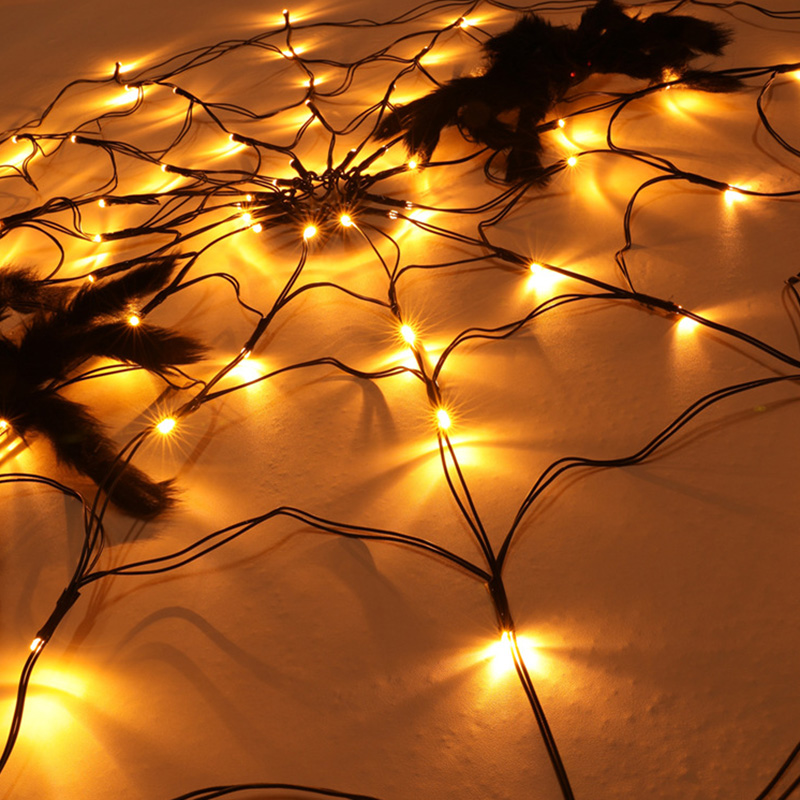 Luzes à Prova Luzes para Casa Decoração do Dia das Bruxas Aranha Ddurable Água Durável Especial Assustador Halloween Assombrada Stsf666 Web 7 Luzes e Iluminação