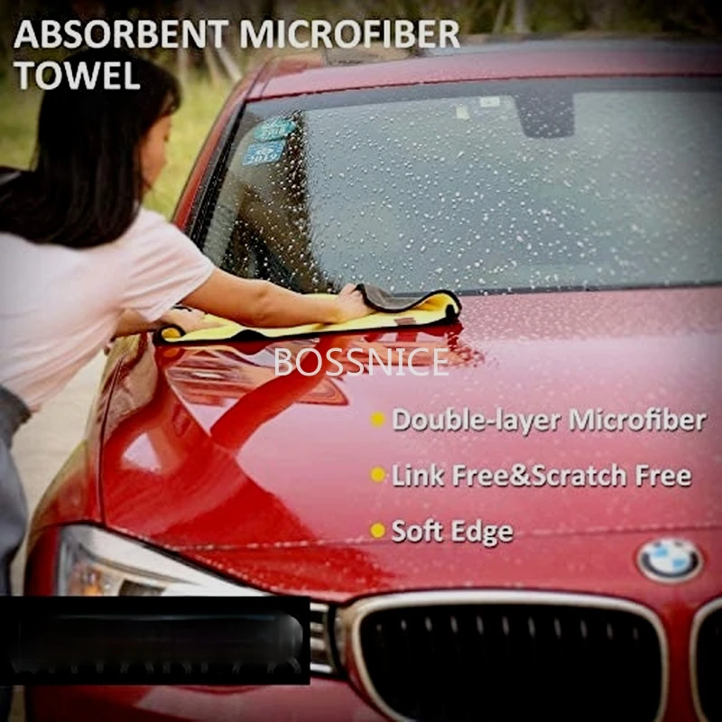 SALE 800 GSM Luxury Plush Microfiber Washing-Waxing-Buffing-Drying Towels SALE 
