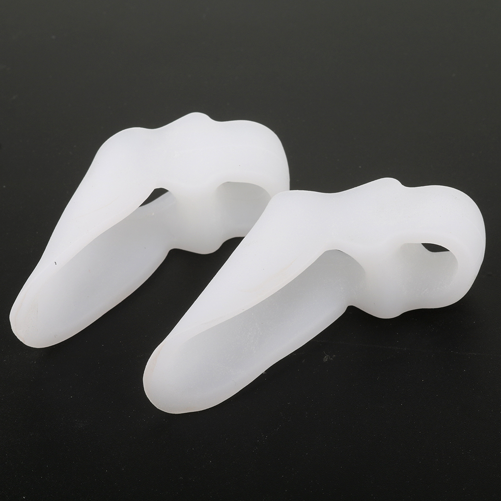 Best of 1 Pair Silicone Toe Separators Protector Bone Ectropion Toes Straightening Adjuster Straightener Pedicure Foot Care Reviews & Tips