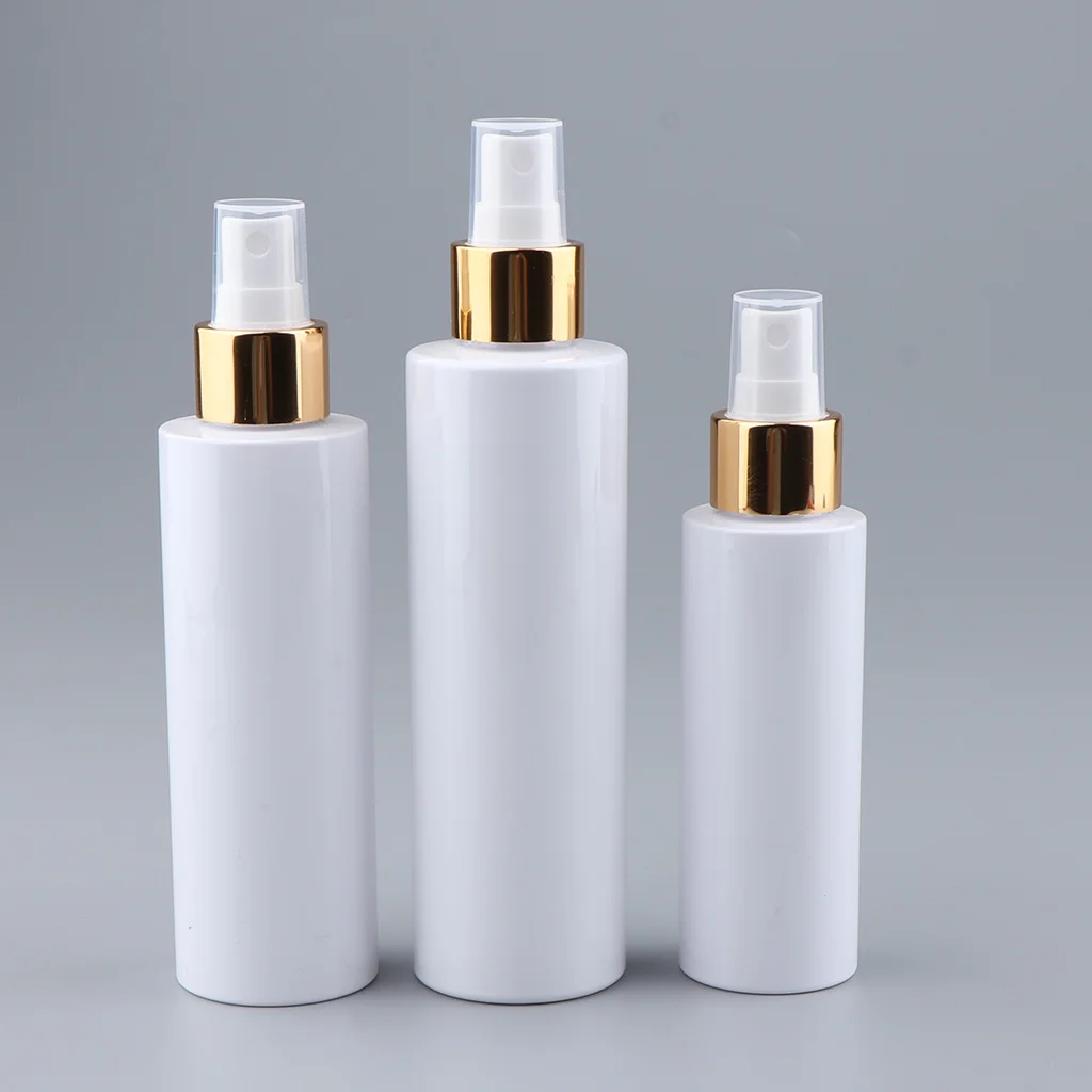 5pcs Empty Acrylic Makeup Toner Container Refillable Cosmetic Face Skin Care Essential Oil Pump Spray Bottles