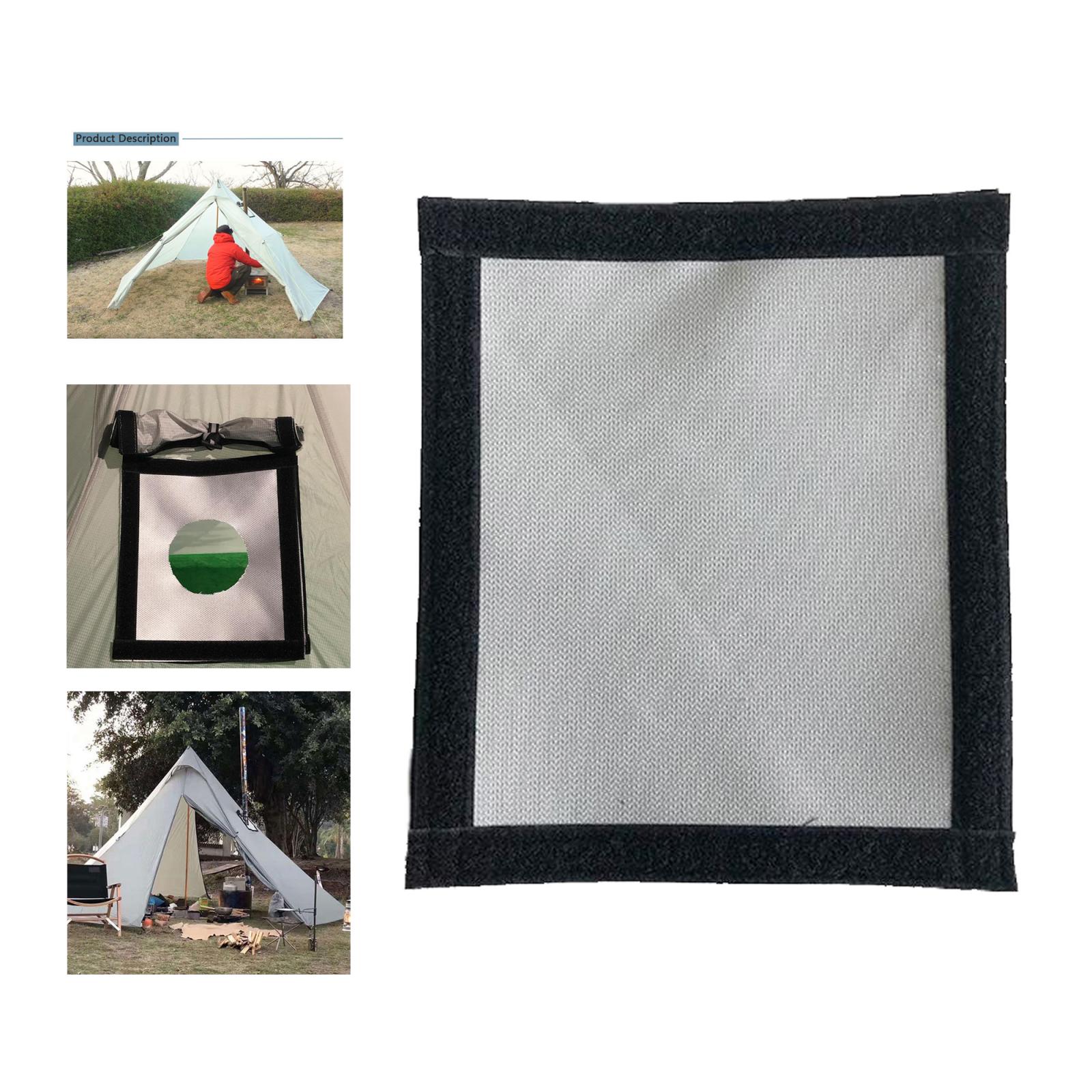 Stove Fire Pipe Ring Tent Wood Fire Stove Smoke Anti-scalding Ring Prevent the Tent from Being Burned