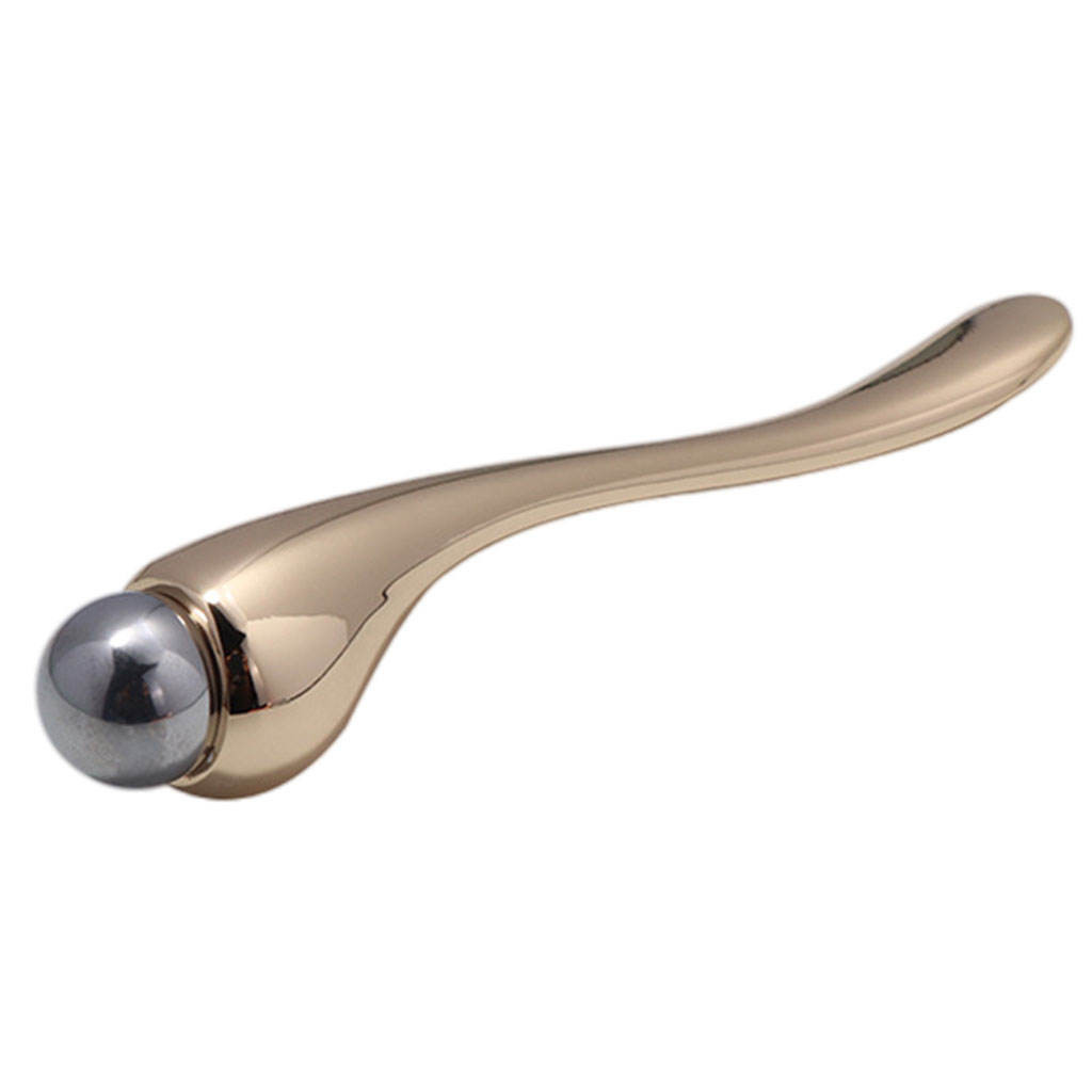 Roller Ball Eye Massager Zinc Alloy Manual Care Tool Massage Wand for Facial Beauty Dark Circle Remover Eyes Women Girls