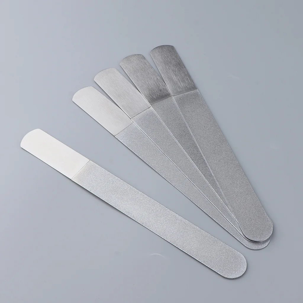 Set of 5 Pieces Nail File Thin Abrasive Files Double Nail Care