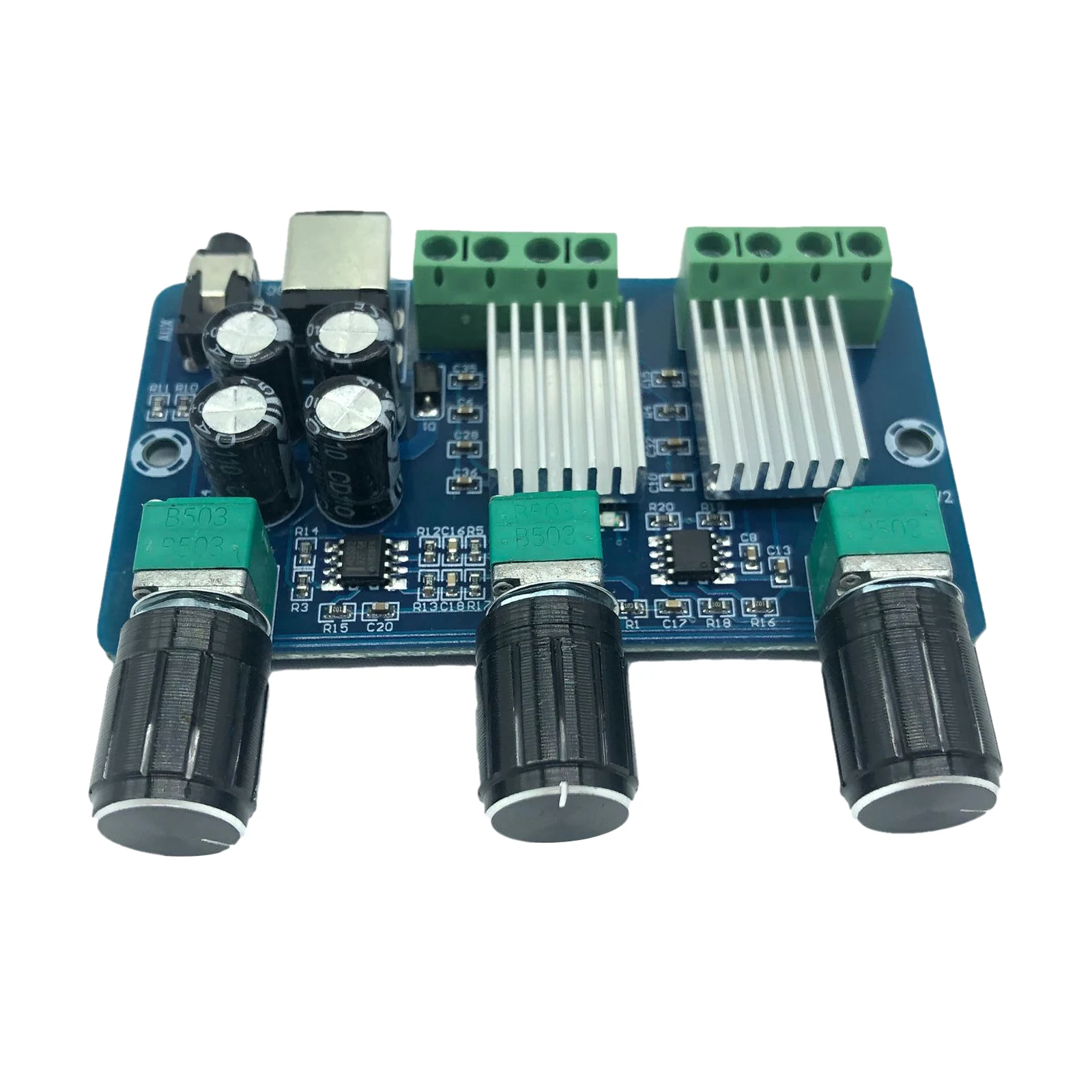 DC12V XH-A355 2.1 Channel Digital Stereo Audio Power Amplifier Board AMP