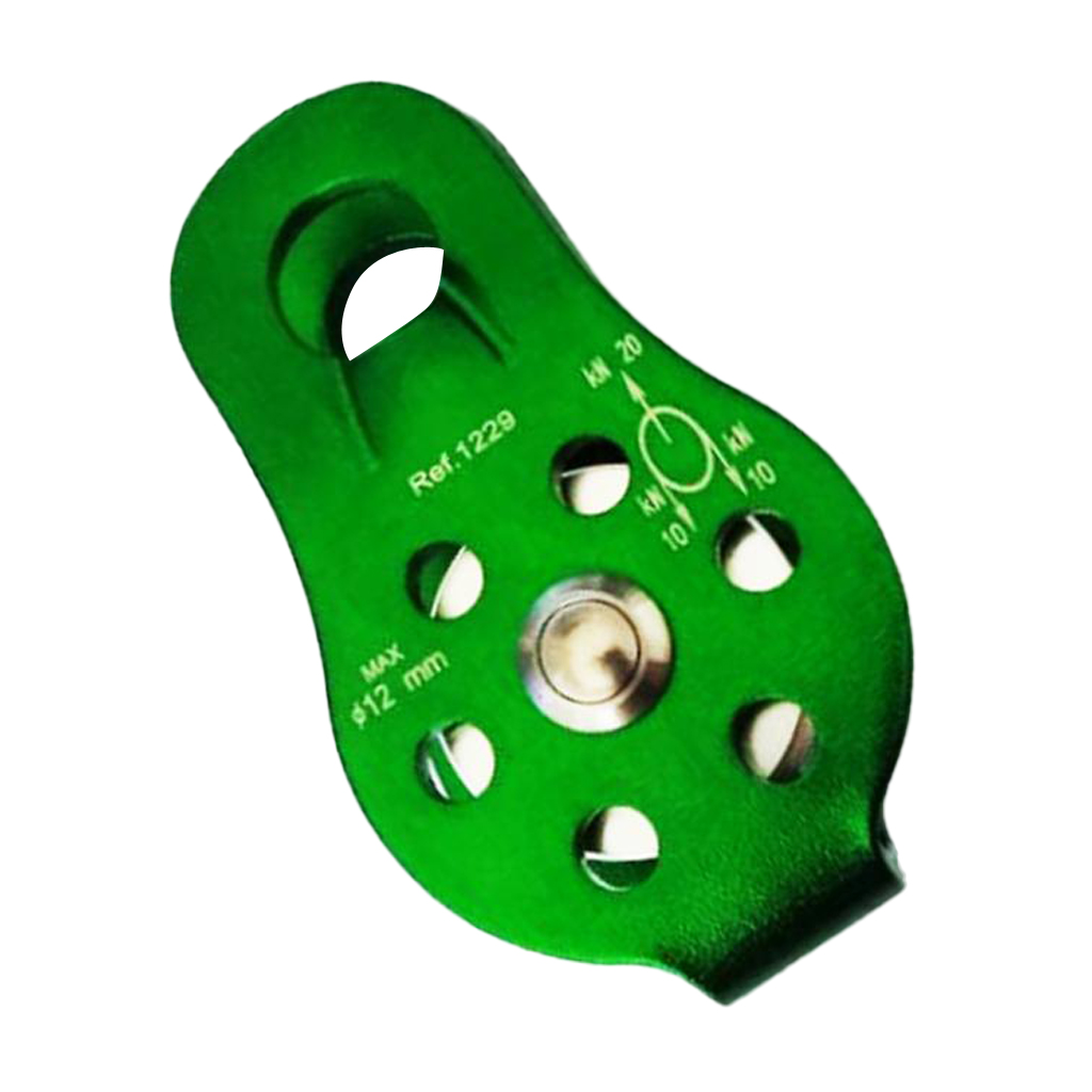 20kN Fixed  Side Pulley Single Sheave For Rope Climbing Lifting 