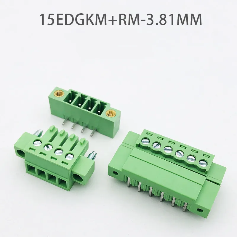 10Pcs KF2EDG 5.08 mm pitch 5 Pin Pluggable teminal Bloque connecteur Socket 