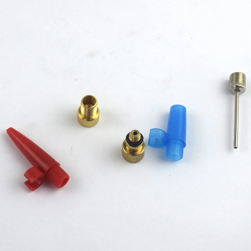 Bike Pump Valve Adapter Presta Schrader Woods Converter Connector Nozzles