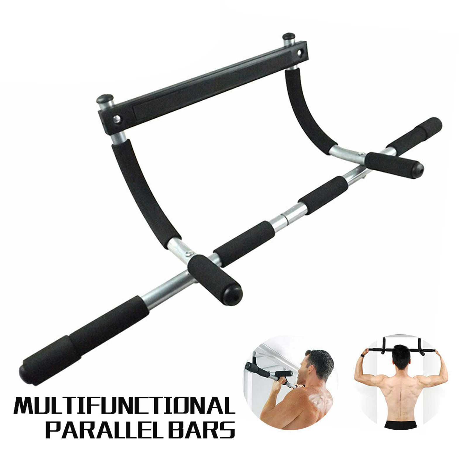 Doorway Pull Up Bar no Screw Gymnastic Chin Up Bars Dips Situps Pushups Bar for Home Gym Exercise Workout Equipment