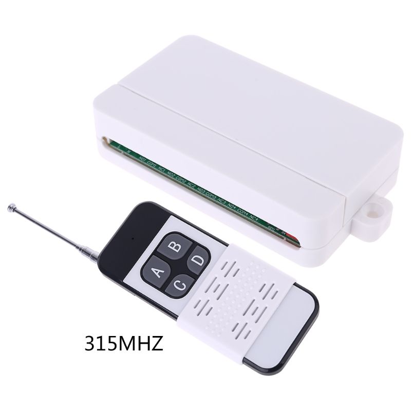 rf + 7003 Interruptores Manual Integrado Controlador 315mhz 433mhz 57bc 250v 4ch 4 3 Cheap Controle remoto inteligente