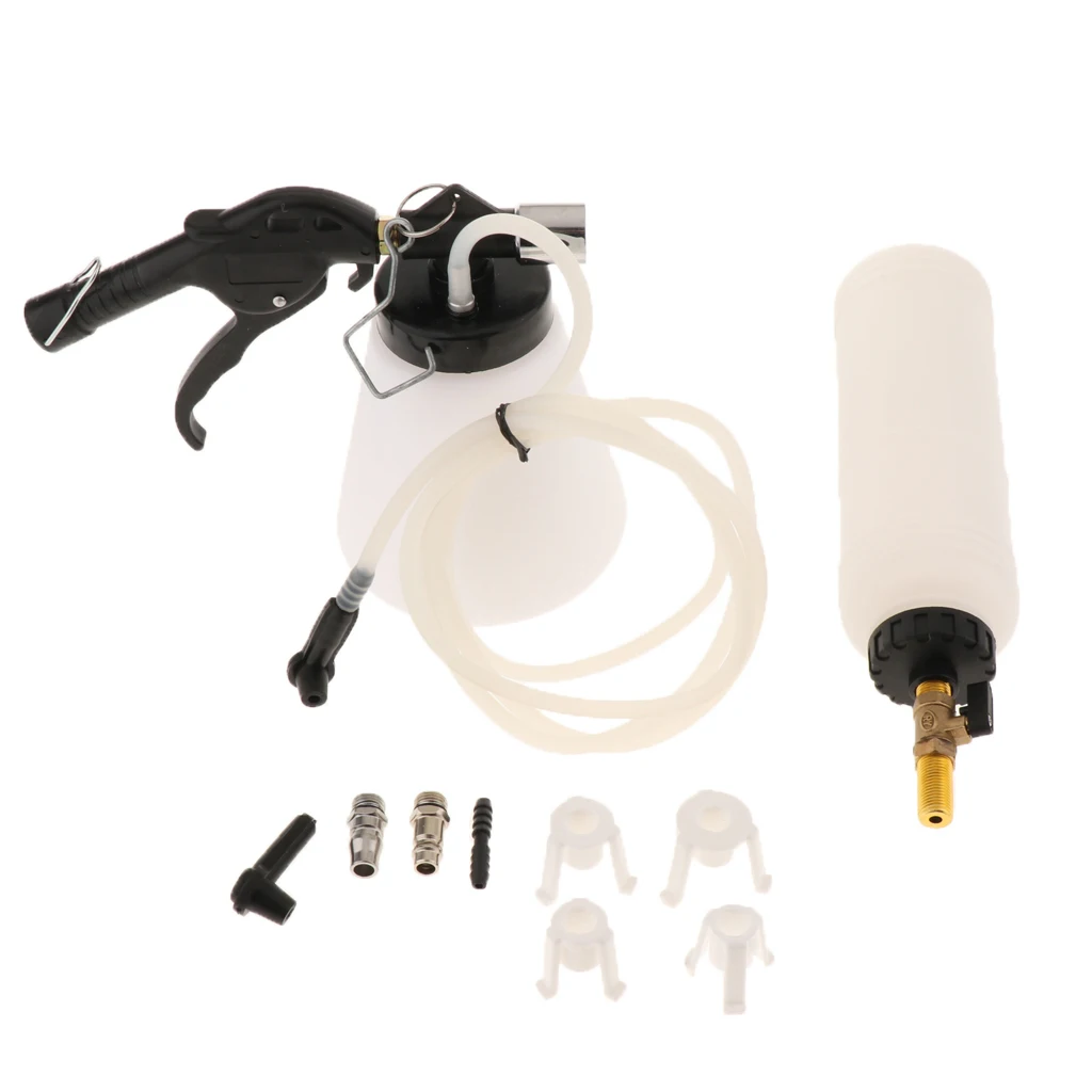 1L Air Bleeder Kit Pneumatic Brake Clutch 90-120 PSI Vacuum Hydraulic