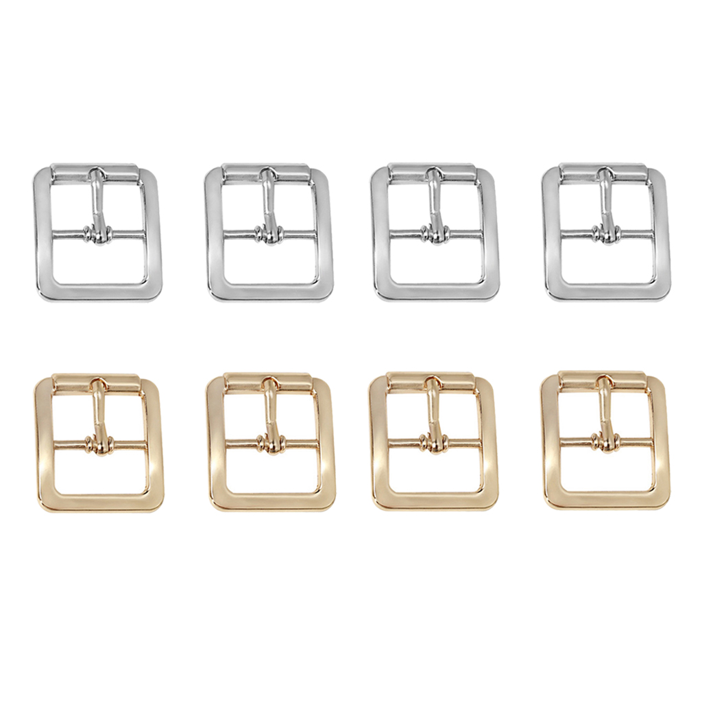 4pcs/pack Metal Center Bar Buckles Pin Art Crafts Sewing Doll DIY 20mm