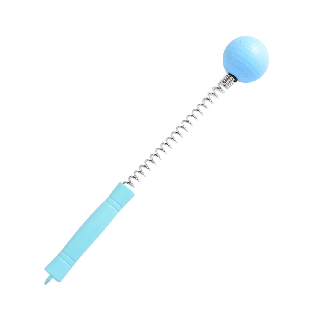 32 cm Golf Spring Massage Ball Fatigue Relief Tool Body Self Knock Hammer Handheld Green / Pink / Blue