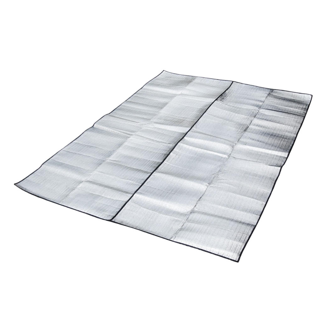 Camping Blanket Waterproof Emergency Thermal Mat Lightweight Reflective Tarp Aluminum Foil Picnic Pad for Sleeping Trip Hiking