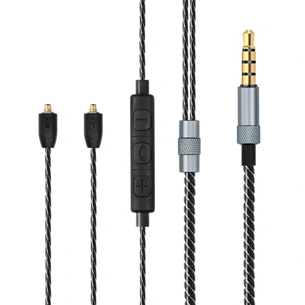 OFC Replacement MMCX Cable Extension Cord For Campfire Audio