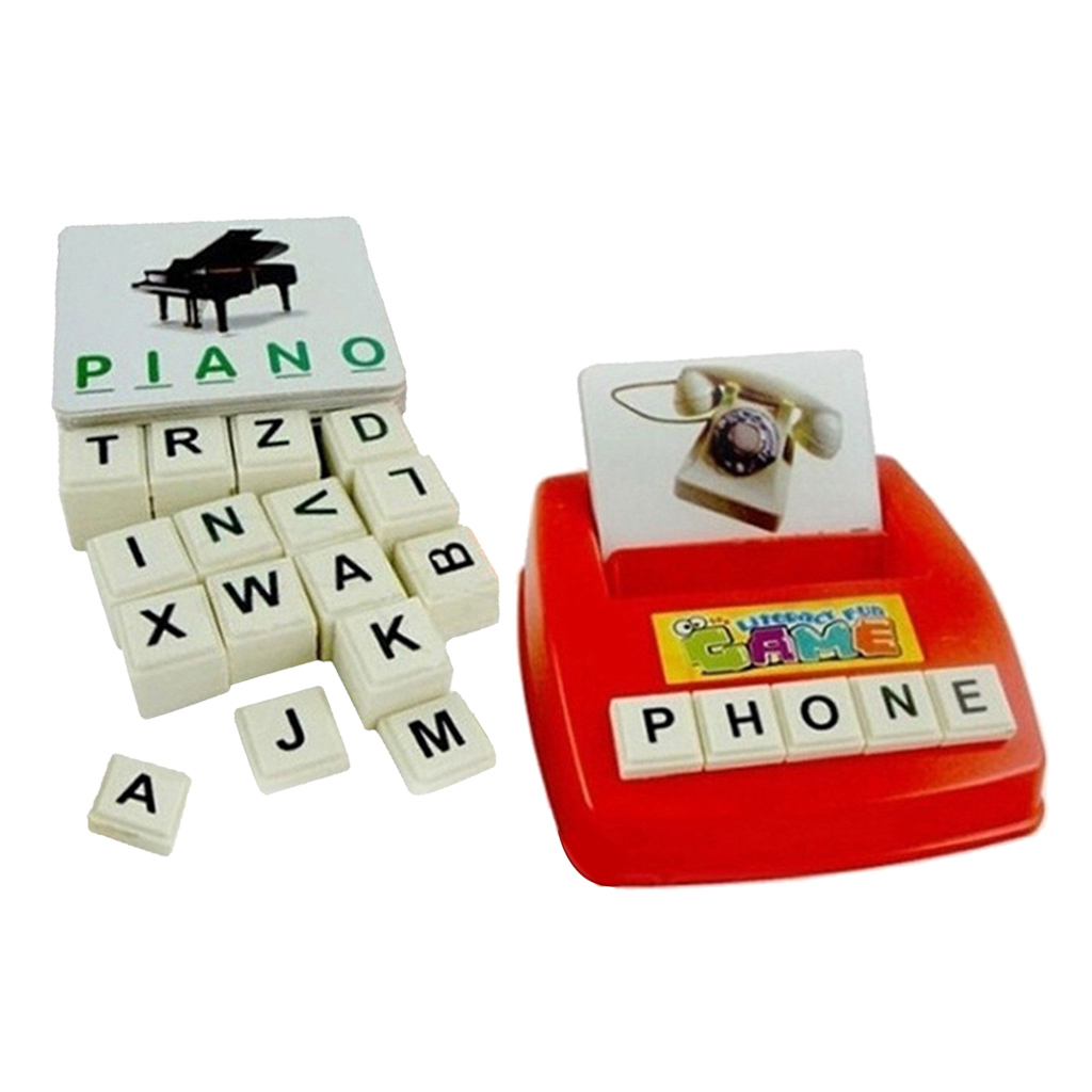 English Spelling Alphabet Letter Machine Educational Toys For Children Kids