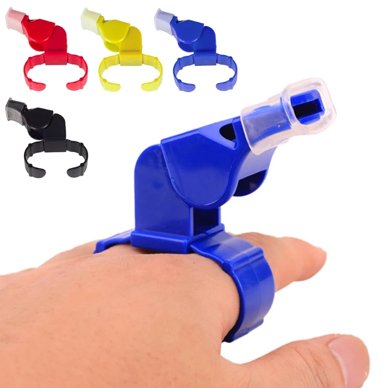 5pcs/Pack Whistle Finger Grip Referee Whistles Finger Clamp Clip Accessory 