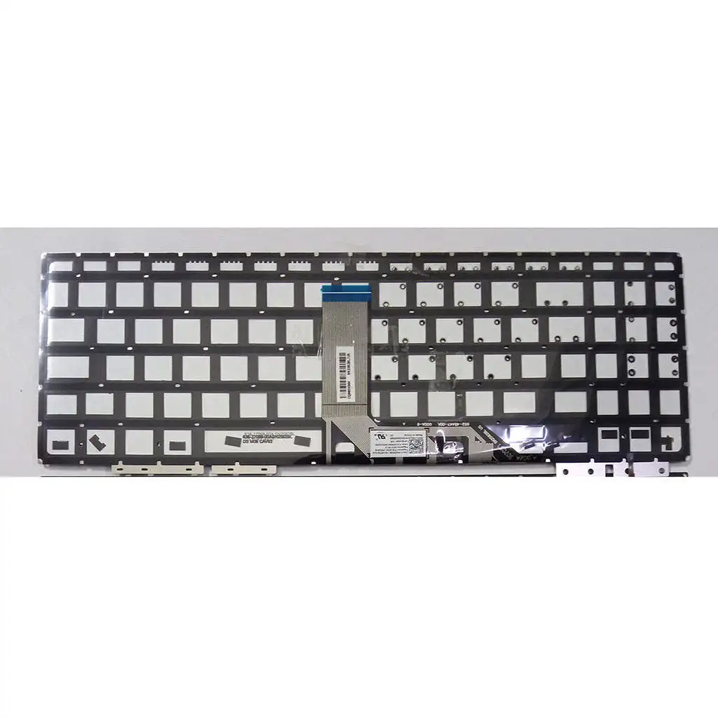 Laptop US Layout Keyboard Silver Replacement for ASUS Zenbook Flip 15 Easy Install High-Quality No Frame High Performance