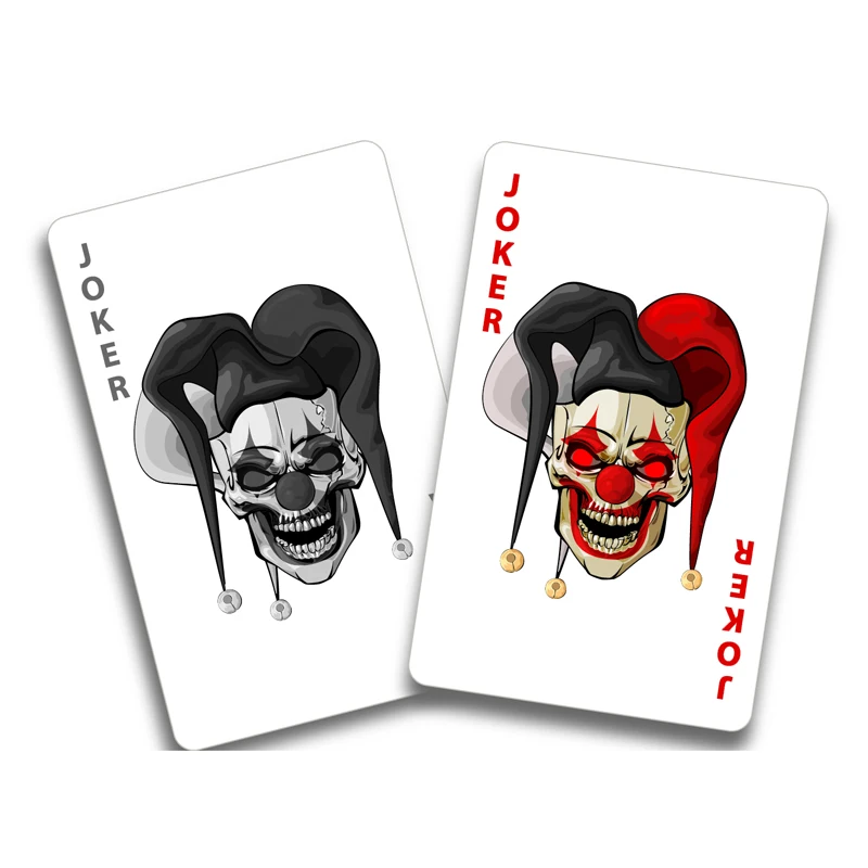 Smerig Munching Bewijzen Joker Clown Circus Speelkaarten Creepy Decal Pvc Motorfiets Auto Sticker.  Waterdicht En Kras Resistant.16cm * 13Cm|Auto Stickers| - AliExpress