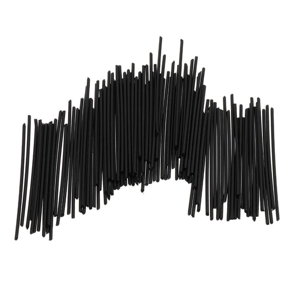 Pack of 100 DIY Fingerboard Fretboard Side Dot Markers for Guitar Bass Replacement Parts Black/White 5cm