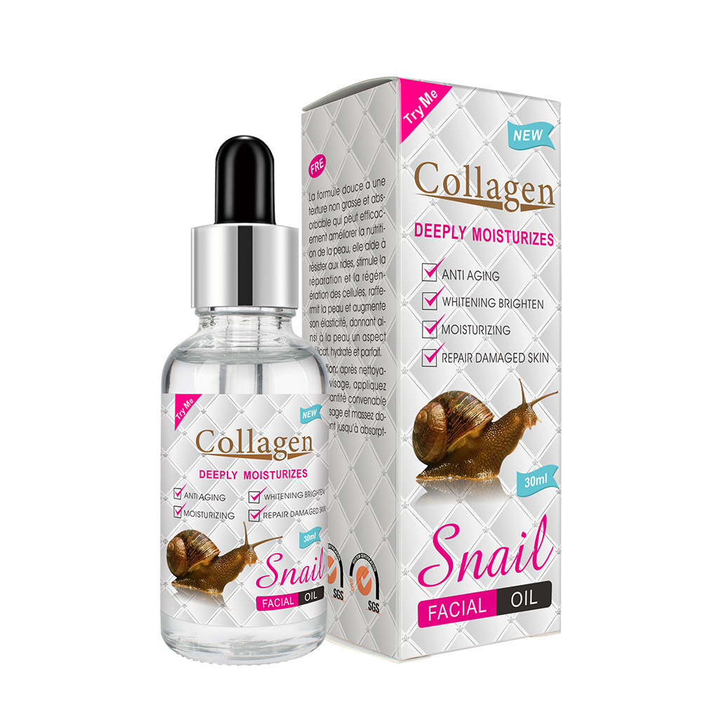 Best of Snail Collagen Face Essential Oil Anti Aging Whitening Moisturizing Face Serum Liquid Facial Massage Cream Skin Care Cosmetics Reviews & Tips