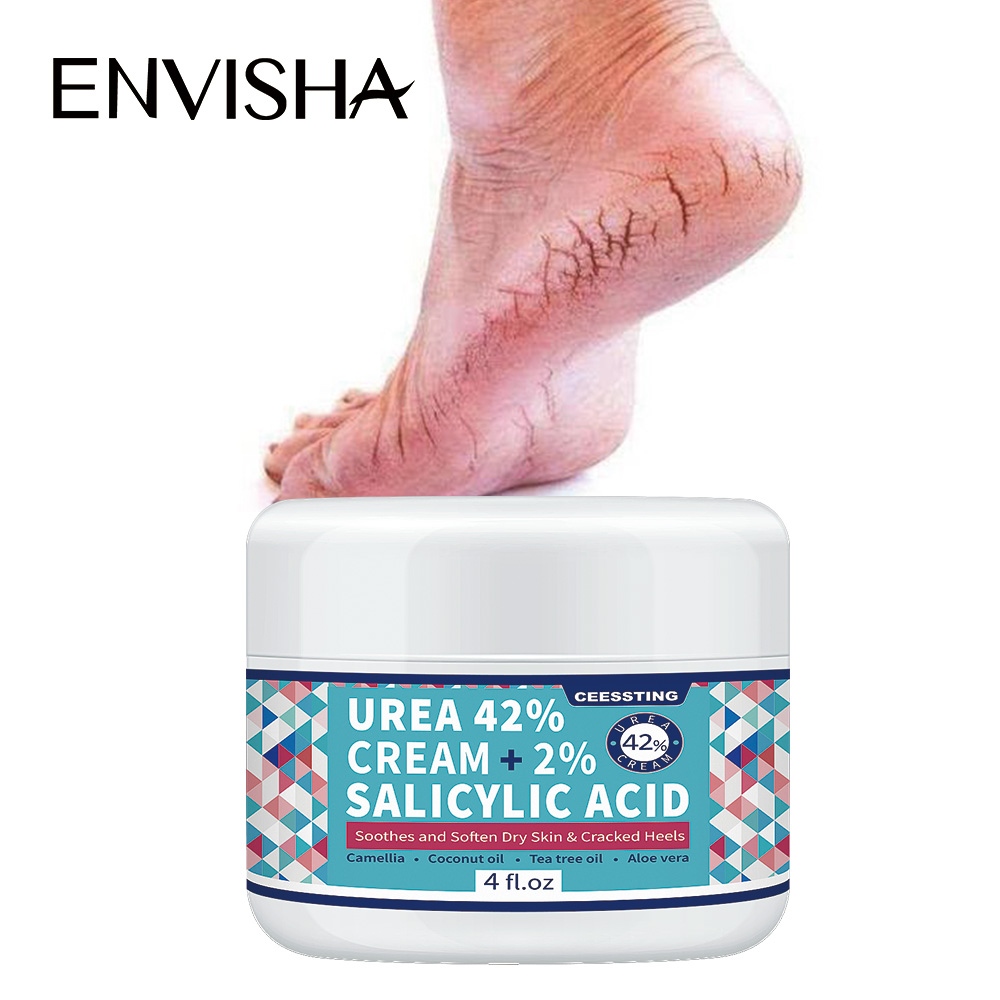 Best of ENVISHA Body Skin Foot Care Cream Repair Anti-drying Anti-cracking Moisturizing Exfoliating Heel Mask Removal Callus Whitening Reviews & Tips