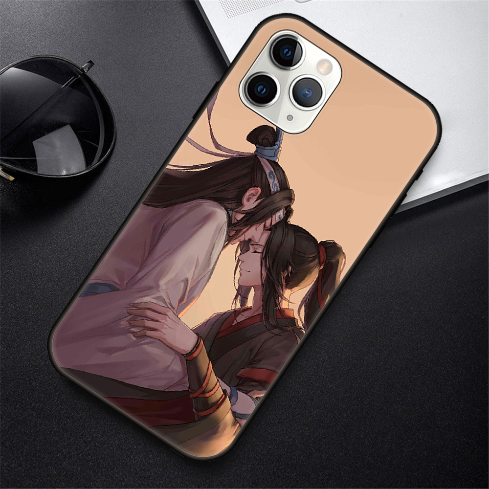 Phone Case For IPhone 12 Mini 11 Pro XR X MAX SE XS 5 6 6S 7 8 E Plus Black Cover Etui Tpu Back Silicone Hoesjes Mo Dao Zu Shi lifeproof case iphone xr