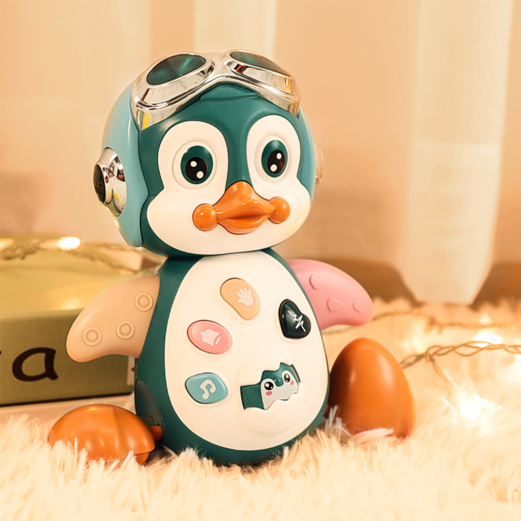 Electric Dancing Penguin Toy Singing and Sounds Interactive Animal Toys Awesome for Toddler Infants