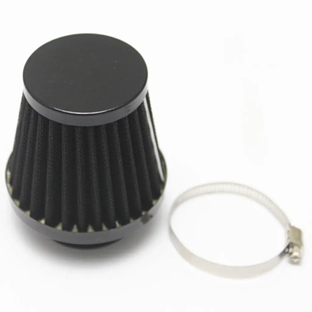 Motorcycle ATV Pit Dirt Bike Scooter Pod Universal Cone Air Filter 50mm