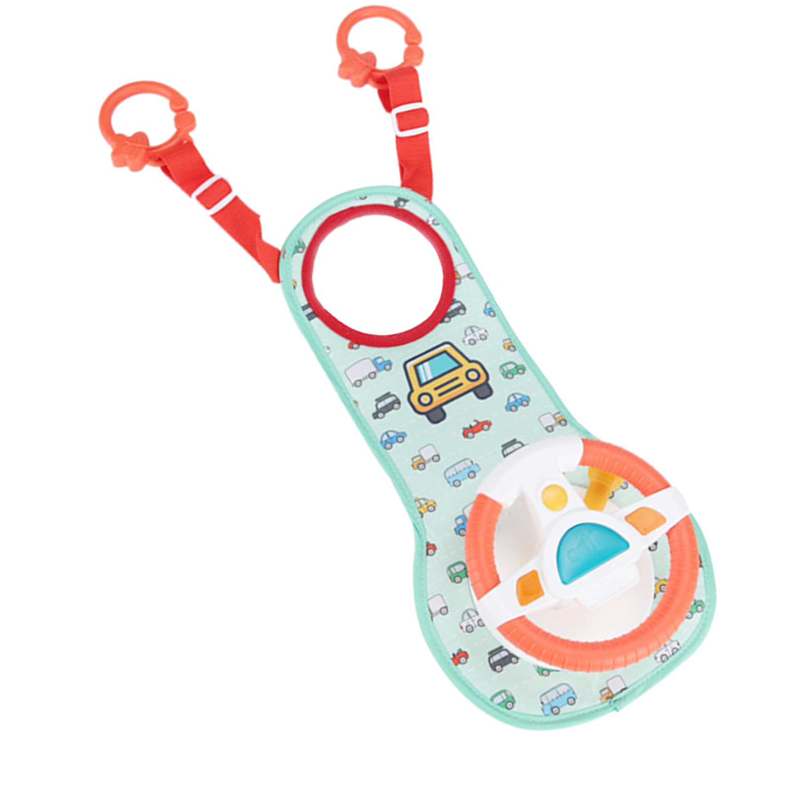 Baby Kids Eletric Steering Wheel Toy Driving Interactive Musical Educational Car Seat Back Toy For Infant Bibies Boys Girls