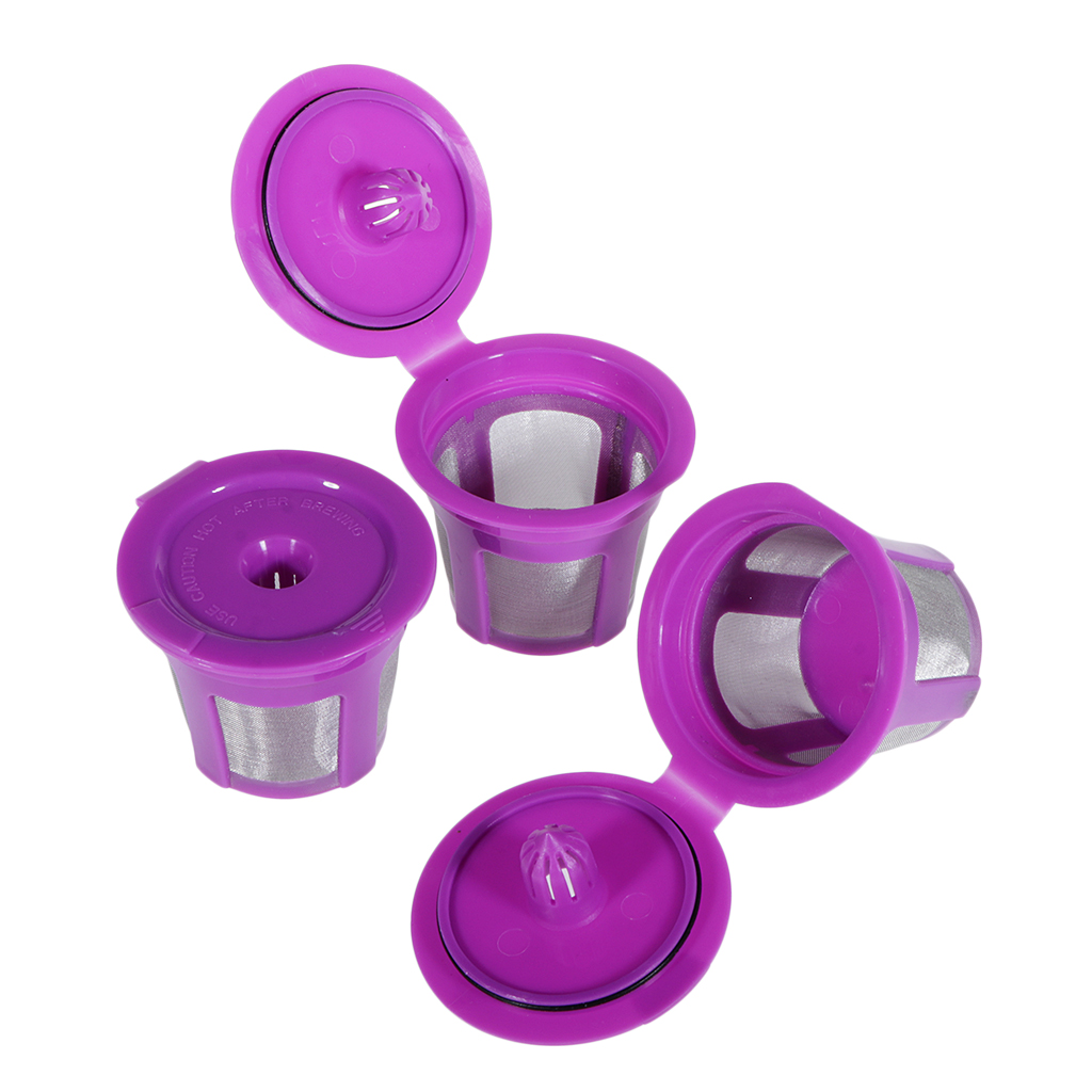 3Pcs Reusable K Cups Coffee Filters For Keurig K200 K300 K400 K500 K450/K460