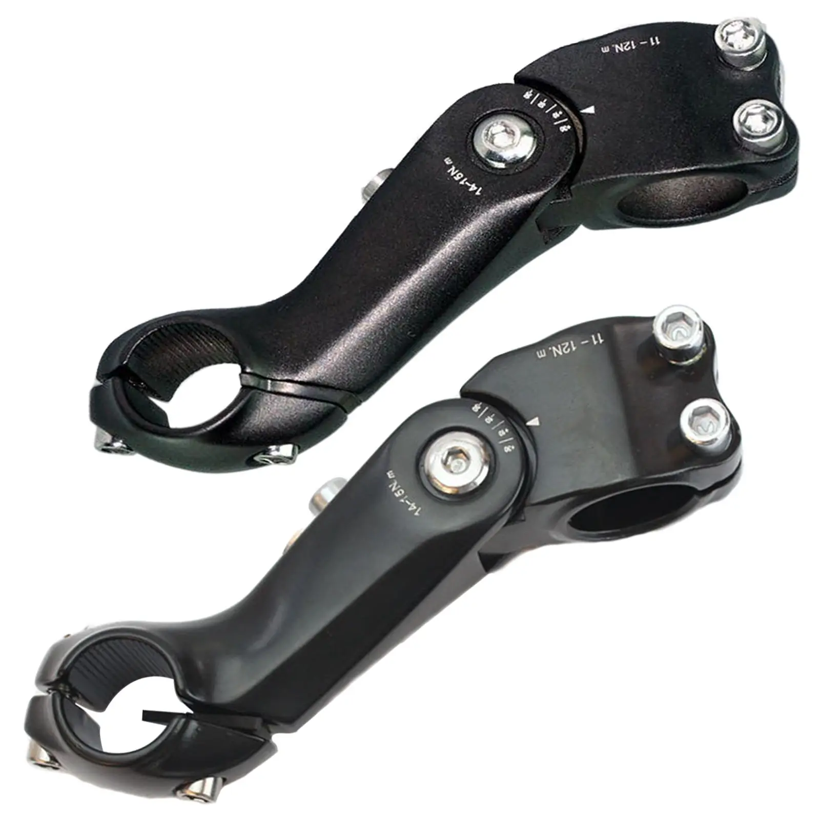 25.4mm Adjustable Stem MTB Adjustable Bike Stem for 25.4mm(1``) Handlebars, Suitable for Most of Mountain Bike, Road Bike