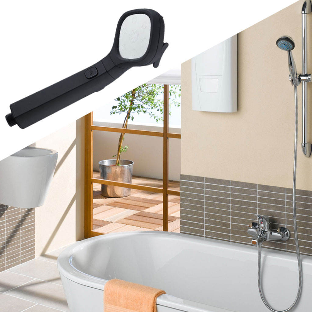 Portable Sprayer Head Modern Showerhead Replacement Durable Rust-Proof Water Saving for Supplies Hair Wash SPA Home Spray Gun