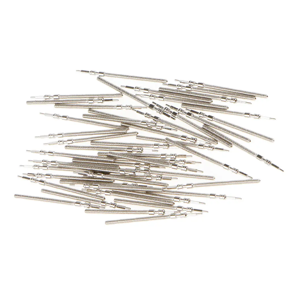 100Pcs Watch Winding Stem Part Movement Replacement Spare Parts Many Calibres