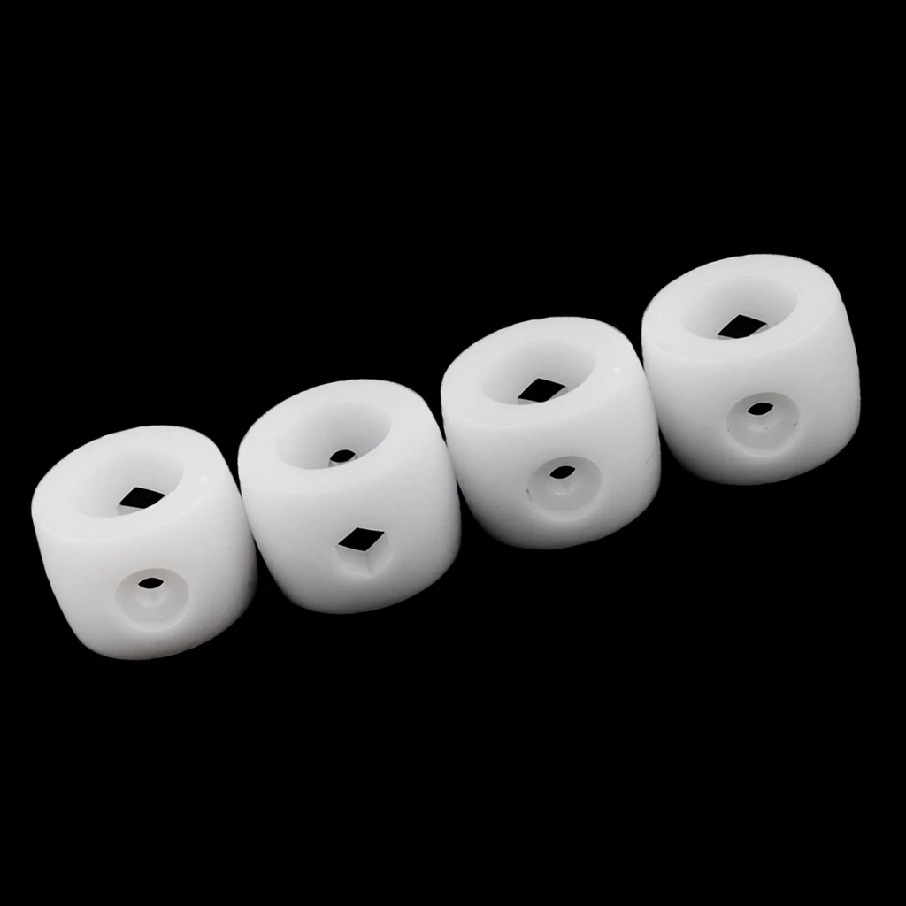4Pcs 16mm Foosball Coffee Table Rod Bumper Pad for White Soccer
