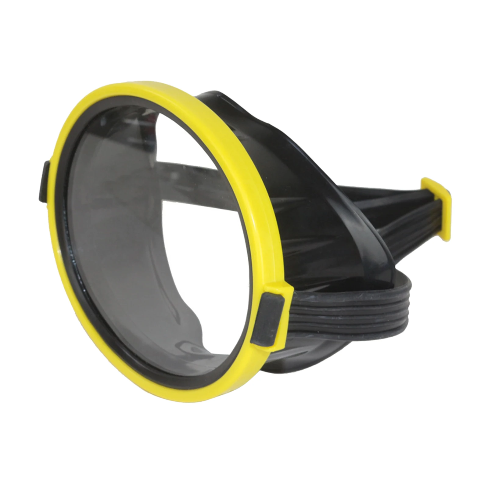 Retro Kid Oval Diving Mask No Fogging Single Lens Swim Goggles Eyewear Masks Scuba Free Dive Silicone Eyewear Equipment