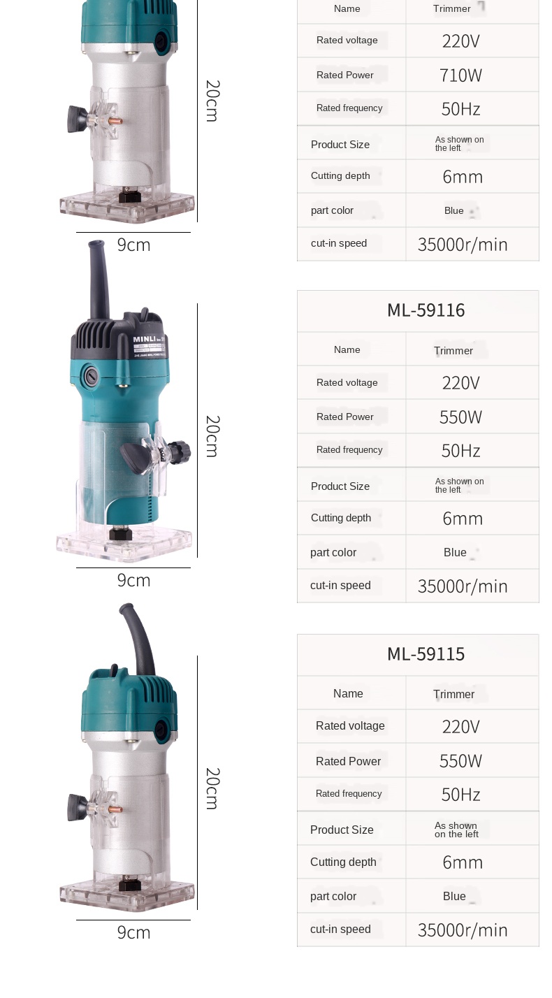 ferramenta combinação kit elétrico carpintaria máquinas alimentação manual com fresagem cutte