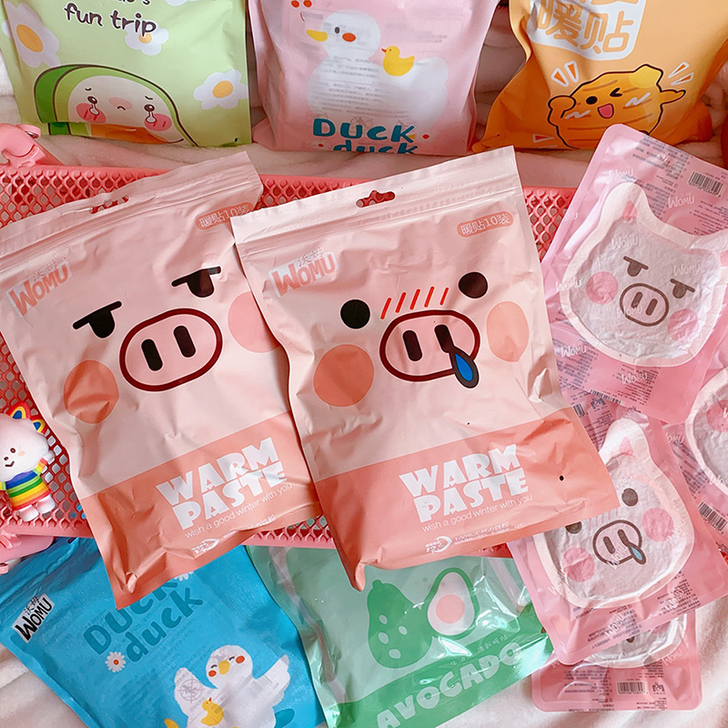 Description Picture 6 of item10 Count/1Pack Warm-Up Sticks Lasting Heating Stickers to Keep Hands and Feet Warm Paste Pad Cute Portable Heater Warm In Stock
