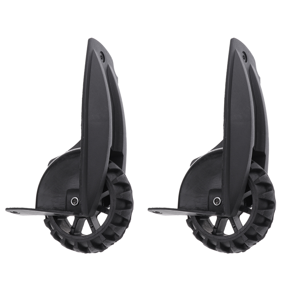 1Pair Travel Luggage Wheels Replacement Suitcase Fixed Spare Caster D082